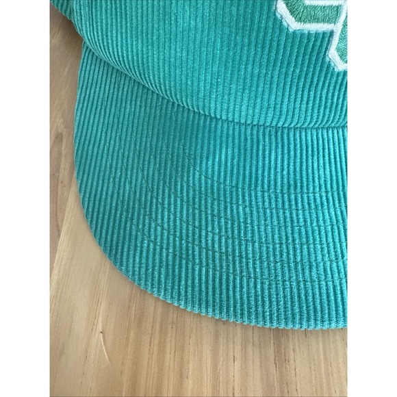 Vintage Michigan State Snapback Hat Green Corduroy MSU Spartans - Picture 3 of 13